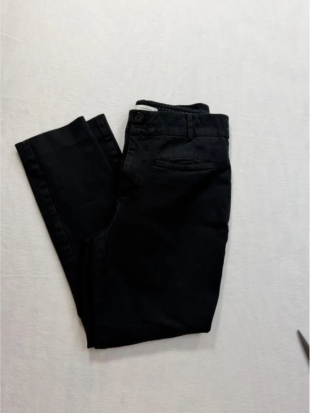 Anthropologie‎ The Essential Slim Black Stretch Pants Women's Size 6